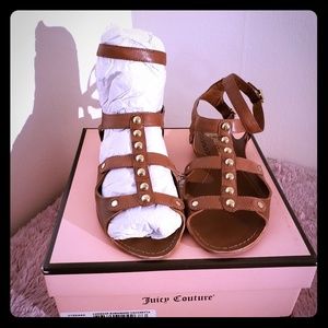 Juicy Couture gladiator sandals